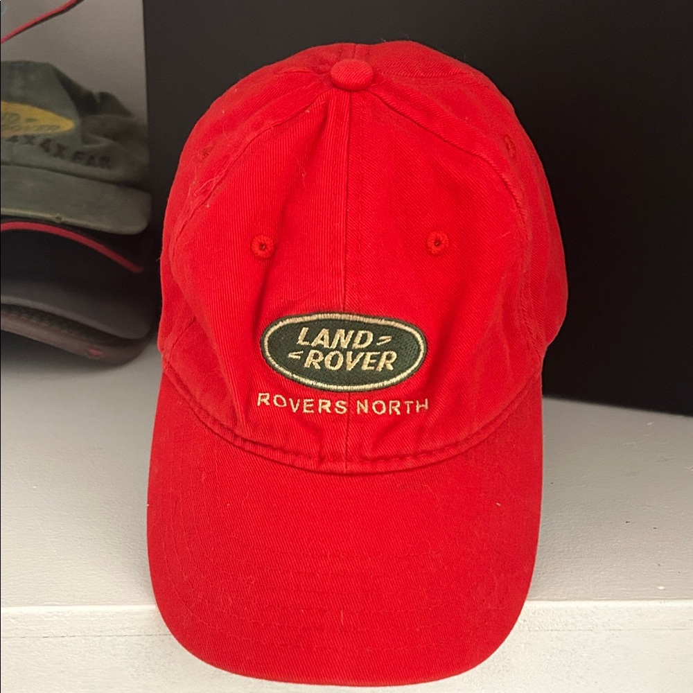 Land Rover Red Baseball Cap
